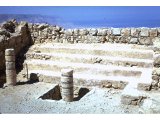 The synagogue on top of Masada